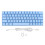 (Linear Action Switch) 64 Key Blue Mechanical Keyboard 2.4G Bluetooth Type C RGB 1