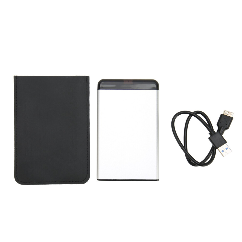 ( 1Tb) 2.5 Inch Usb3.0 External Hard Drive 5Gbps 160Gb Ultrathin Grey/Silver 609610560395