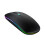 Wireless 2.4G Rechargeable Mouse 3 DPI Black 2 Mode BT for Home 2