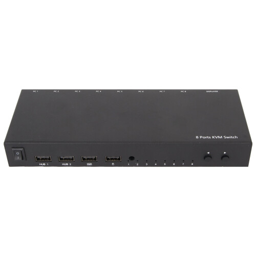 USB KVM Switch 8 Ports 4K 30Hz 3D 1080P DDC Remote 1
