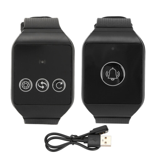 Wireless Watch Calling System RF Rechargeable Waterproof 3 Mode
