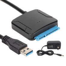 (UK Plug) SATA-zu-USB Adapter für 2,5/3,5 Zoll HDD