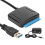 (EU Plug) SATA-zu-USB Adapter für 2,5/3,5 Zoll HDD 1