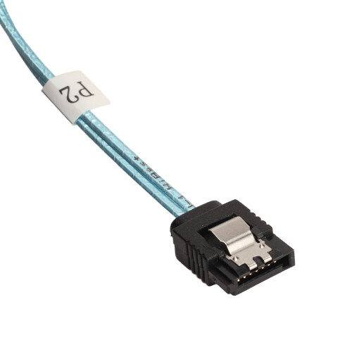(1 Meter / 3.3ft) Mini SAS auf 4 SATA Kabel 7Pin 12Gbps 0,5m