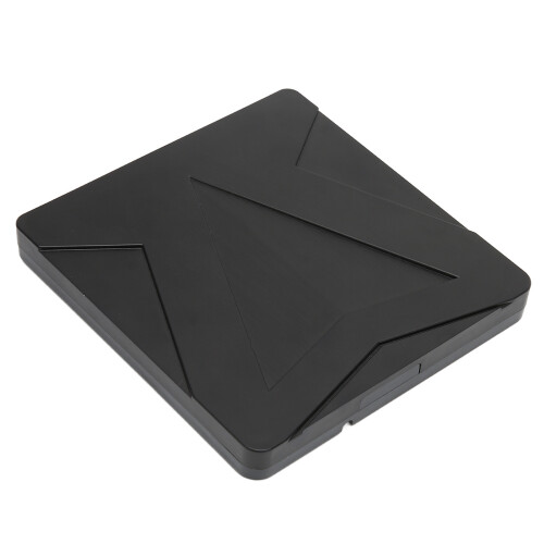 (Black) Externe DVD-Laufwerk USB3.0 Type-C Slim Schwarz 5Gbps