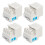 50pcs RJ11 90 Punch Down Voice Module Durable Corrosion Resistant 2