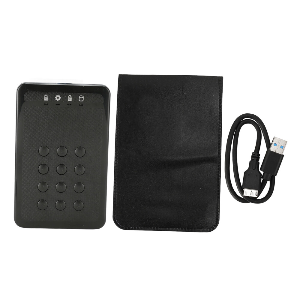 (1Tb) 2.5 Inch Portable Encrypted External Hard Drive Usb3.0 250Gb 609610524557