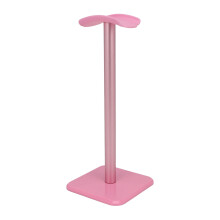 (White) Kopfhörerständer Rund TPU Metallhalterung Pink