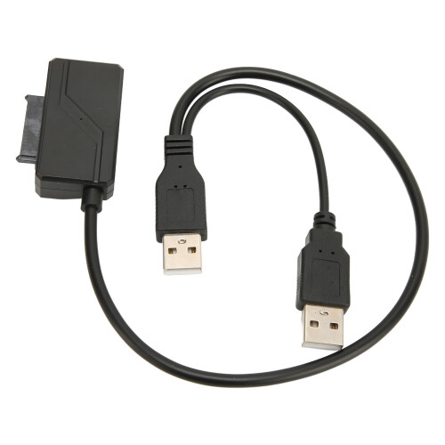 USB2.0-Laufwerkkabel USB zu SATA 6/7 Stromadapter 1