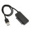USB 2.0 auf SATA 6+7 Kabel Adapter 480Mbps für Laptop PC 4