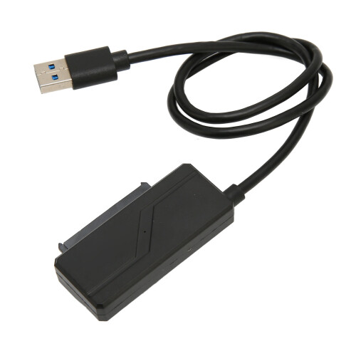 USB 2.0 auf SATA 6+7 Kabel Adapter 480Mbps für Laptop PC 2
