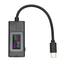 Professional USB C Tester 4-30V 0-6.5A Bidirectional Power Meter