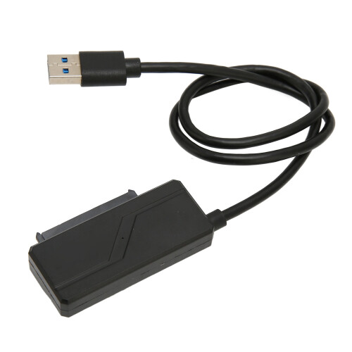 USB 2.0 auf SATA 6+7 Kabel Adapter 480Mbps für Laptop PC 1