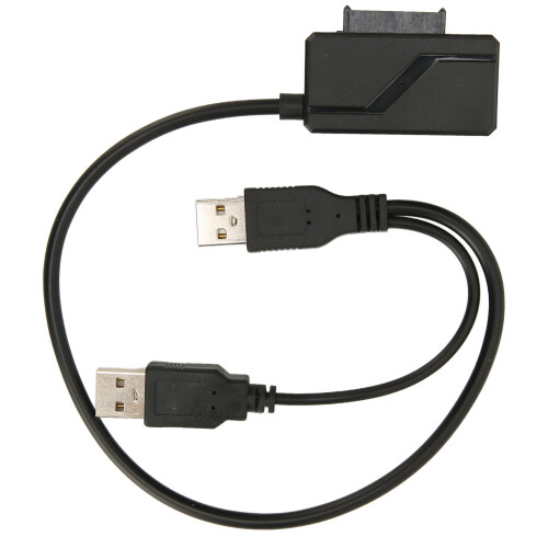 USB2.0-Laufwerkkabel USB zu SATA 6/7 Stromadapter