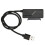 USB 2.0 auf SATA 6+7 Kabel Adapter 480Mbps für Laptop PC 1