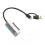 USB-zu-SATA-Adapterkabel 6Gbps Typ C USB 2.0 3.0 2,5" 4