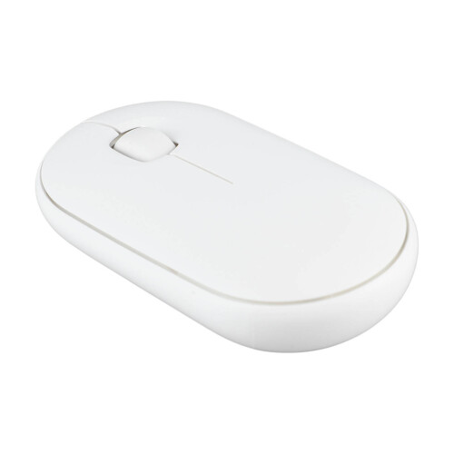 Wireless Mouse White 2.4G BT Ultra Slim Silent Optical Office Mouse 1