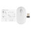 Wireless Mouse White 2.4G BT Ultra Slim Silent Optical Office Mouse 1