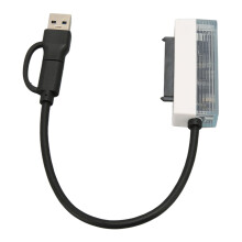 USB-zu-SATA-Adapterkabel 6Gbps Typ C USB 2.0 3.0 2,5"
