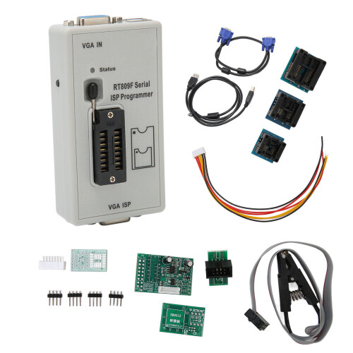 RT809F MCU-Programmer LCD USB Überstromschutz
