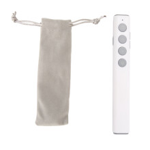 (White) Präsentationsklicker 98.4ft RF 2.4GHz kabellose Fernbedienung