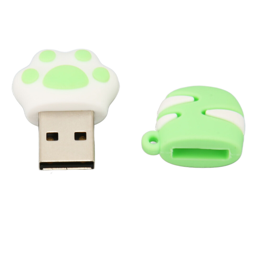 (64Gb) Cute Cat Paw Usb2.0 Flash Drive 64Gb Anti-Emi 609610527169