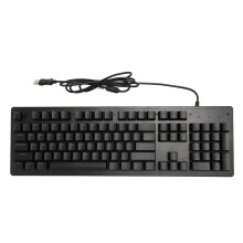 (Brown Switch(Blue White Keycaps)) Gaming Keyboard USB 104 Keys Mechanical RGB Backlit Green Switch