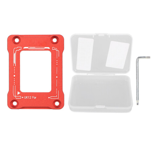 (Silver) LGA1700 CPU-Spanner Anti-Biegung Rot Druckplatte