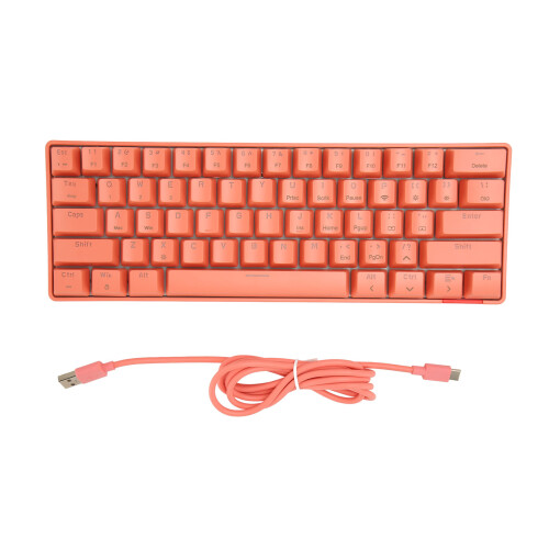 Mechanical Gaming Keyboard 61 Keys BT 5.0 RGB for Windows OS X Linux