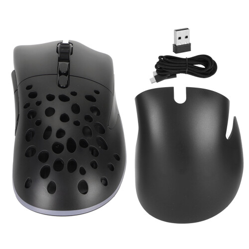 Wireless Mouse Dual Mode RGB Backlit Adjustable DPI Gaming