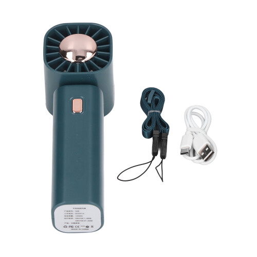 (Pink) Handventilator Typ-C USB 5V 1A Grün