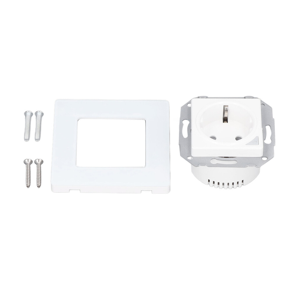 In Wall Smart Outlet 2.4Ghz Wifi Waterproof Remote Voice Control 609610578031