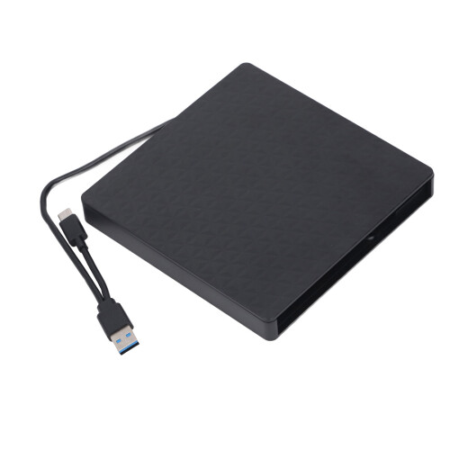 External Optical Drive Enclosure USB3.0 SATA 12.7mm for CD DVD 2