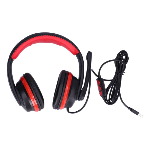GT-91 Gaming Headset Wired USB Microphone Soft Earpads for PC 2