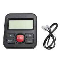 Anruferblocker 4000 Gruppen-Schwarzliste LCD-High-Security