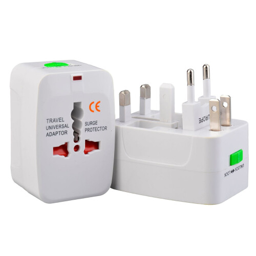4-in-1 Universal Reise-Steckeradapter & Wandladegerät 1