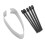 5x Touchscreen Pen Nibs 1.05mm 20mm Universal Kit mit Pinzette 3