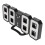 3D LED Desktop-Uhr dimmbar mit Wecker, Datum, Temperatur 5