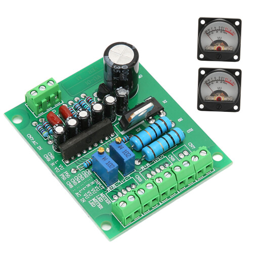 Audio Level Amp Meter 500uA Warm Back Light VU Meter with Driver