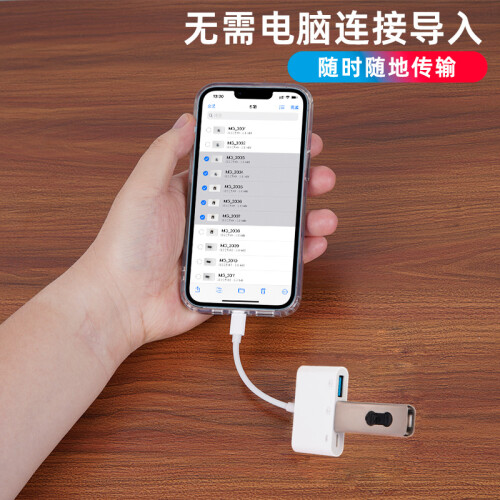 Apple 2-in-1 USB Charging U Disk OTG Adapter for iPad iPhone 1