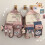 Japanese Ulzzang College Wind Backpack Small Transparent Black 1