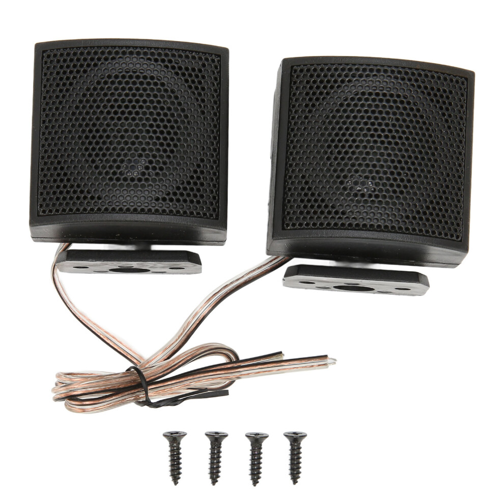 2Pcs Dome Tweeter Speaker 500W 4Î© Universal For Car Audio 609610574538