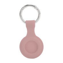 (Blue) Silikon-Schutzhülle mit Schlüsselring für iOS (Pink)