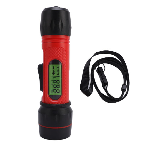Kabelloser Fischfinder Eisfischen Tiefe LCD-Display