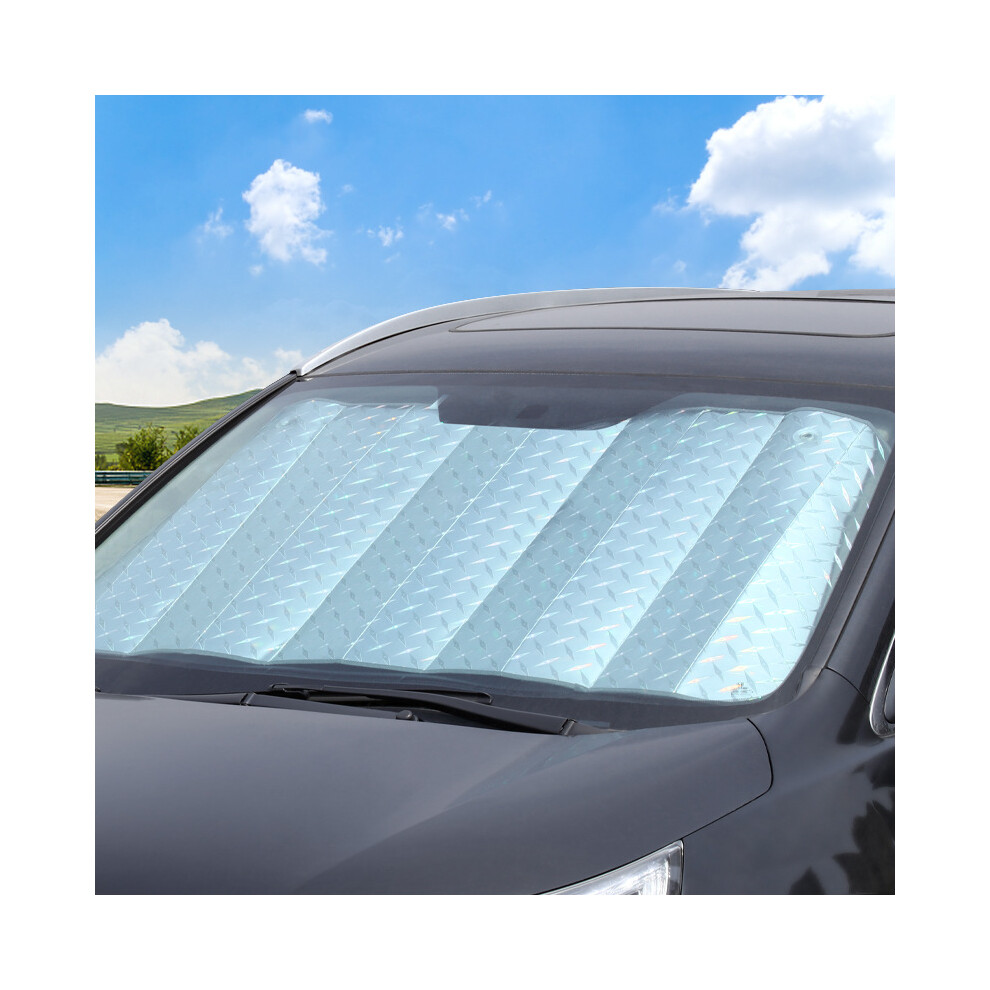 Car Sunshade Front Thickened Laser 140*70Cm Sedan 609610552314