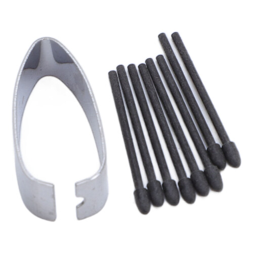 8x Touch-Pen Filzspitzen 1,05mm 20mm Set mit Pinzette 1