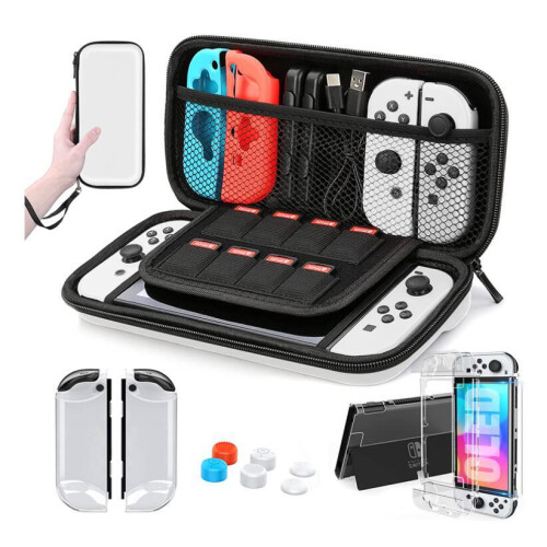 Switch OLED-Hülle mit Schutzfolie & Hülle (11-teilig) 1