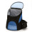 Pet Carrier Backpack Foldable Cat Dog Shoulder Bag Black Red L 5