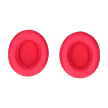 (White) Headphone Earpad Cover Memory Foam Replacement for Monster 2.0Red