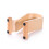 Holz-Headset-Ständer aus Birke, Weiß 3
